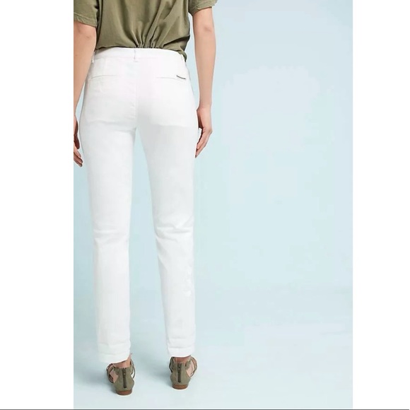 Anthropologie // Relaxed Embroidered Chino Pants🌛 - Picture 6 of 15